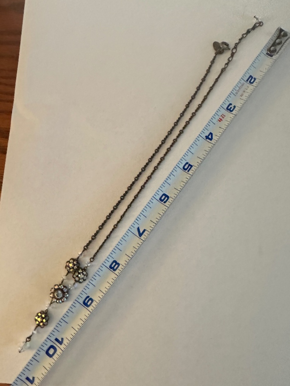 Liz Palacios Swarovski Crystal Flower Necklace & Earring Set - Picture 6 of 10